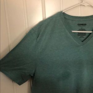 Teal V neck
